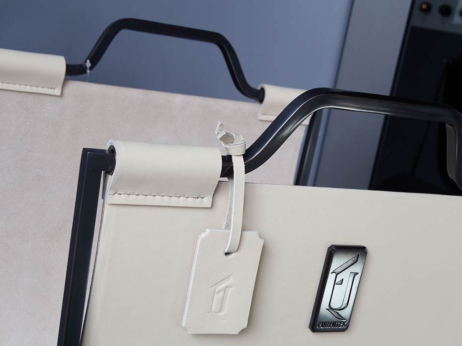 Подставка под сумки большая FG-12057БП чернёная полированная латунь