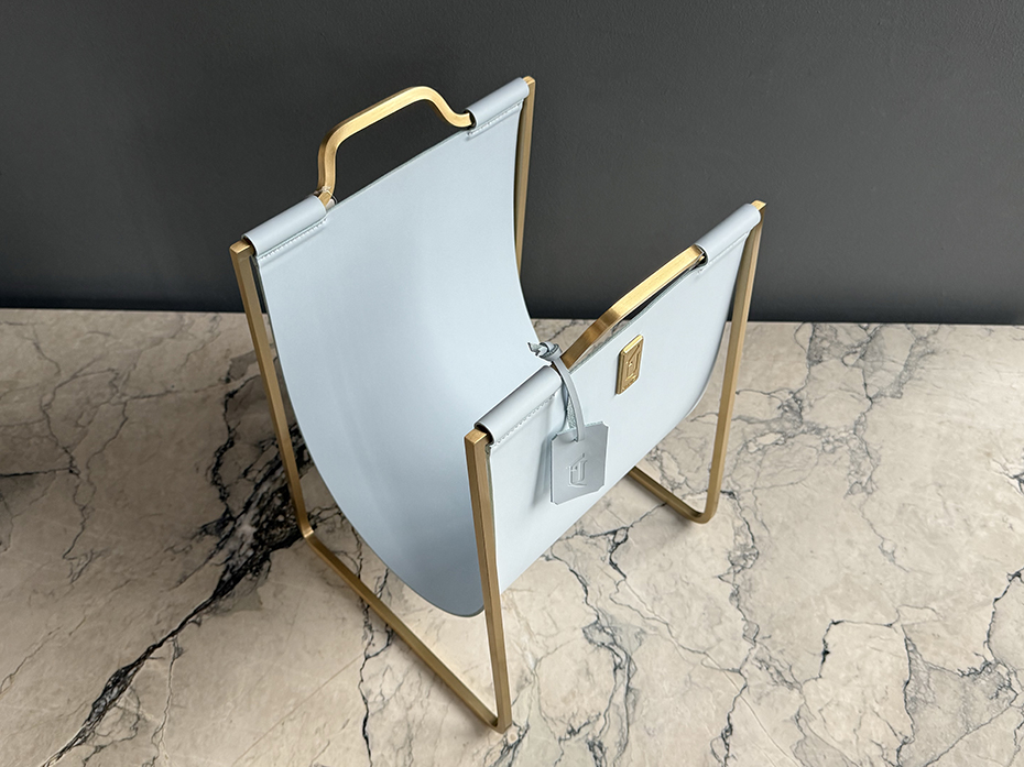 Подставка под сумки FG-189 матовая латунь