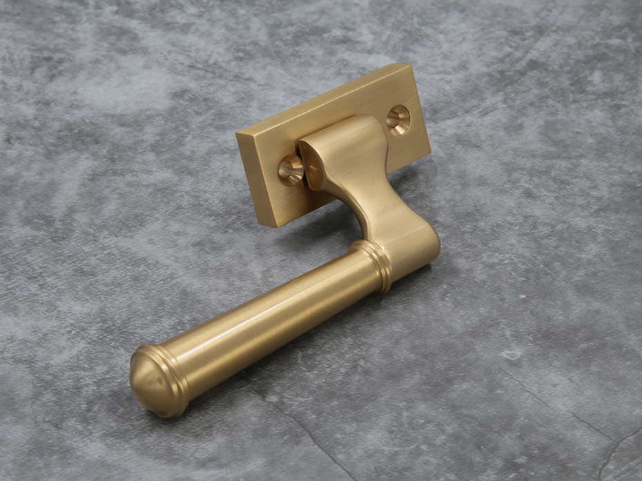 Оконная ручка Frank Allart 0306SBRHZ матовая латунь