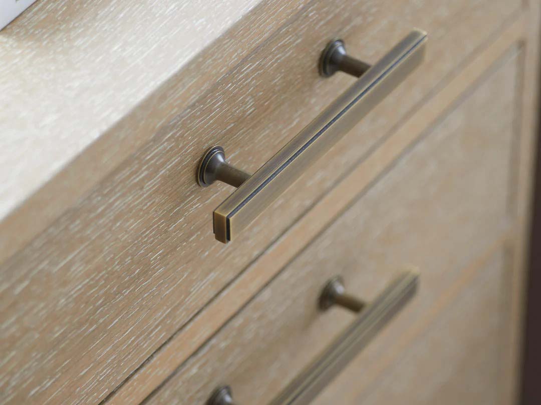 Мебельная ручка-скоба Armac Martin Rotunda Длина 160мм матовая бронза