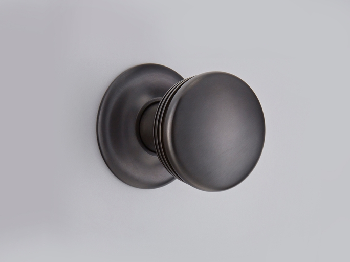 Дверная ручка-кноб на розетке Croft Legacy 116 чёрный