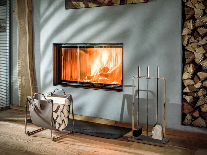 Каминный набор FURNITEK FG-05018 полированный никель