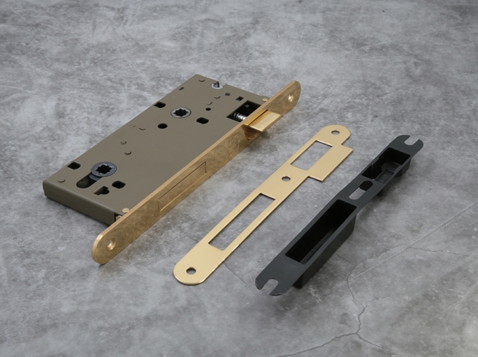 Замок дверной SAB T32168550 OLV под завертку WC полированная латунь