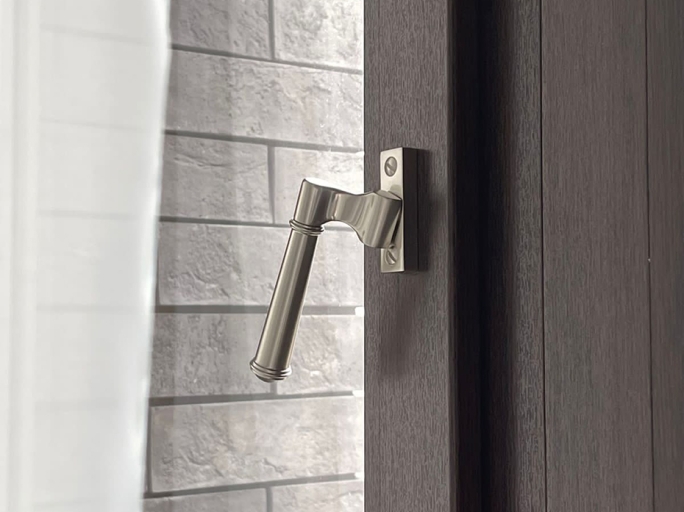 Оконная ручка Frank Allart 0306SN матовый никель