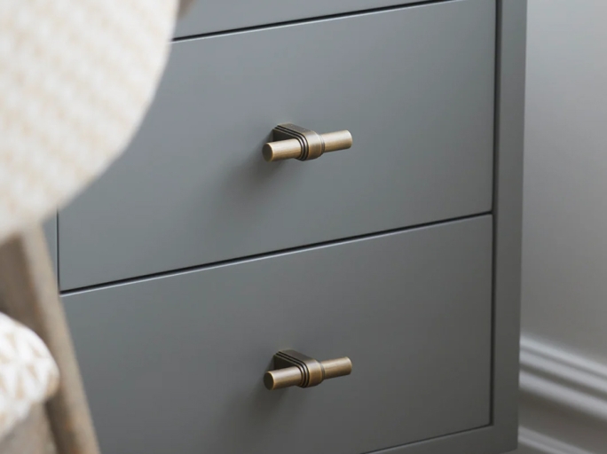 Мебельная ручка-скоба Armac Martin Gaumont 278 мм матовая бронза