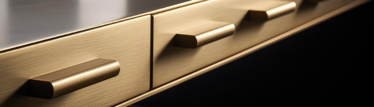 Блестящая латунь