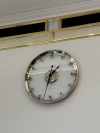 Интерьерные часы диаметром 600мм из латуни с покрытием никелем