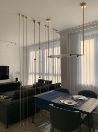 Латунная перегородка на заказ