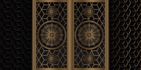 Перегородки из латуни на заказ в Москве &mdash; декоративные металлические перегородки для интерьера | Furnitek